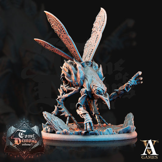 Muzulk, Fly Demon - Archvillain Games Printed Miniature | Dungeons & Dragons | Pathfinder | Tabletop