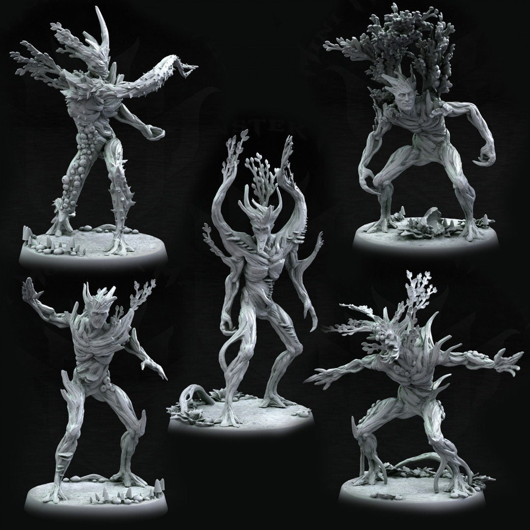 Twig Blight Bundle - 5 Mini Monster Mayhem Printed Miniatures | Dungeons & Dragons | Pathfinder | Tabletop