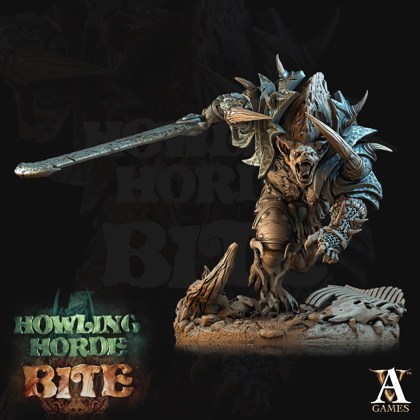 Gnoll Brutes Bundle - Archvillain Games Printed Miniatures | Dungeons & Dragons | Pathfinder | Tabletop