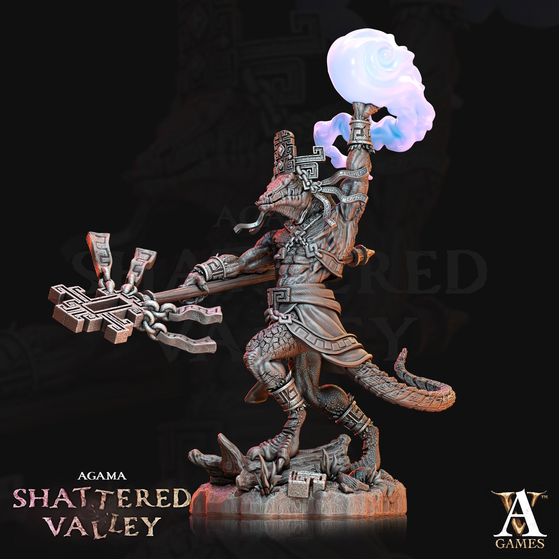 Agama - Shattered Valley Bundle - 17 Archvillain Games Printed Miniatures | Dungeons & Dragons | Pathfinder | Tabletop