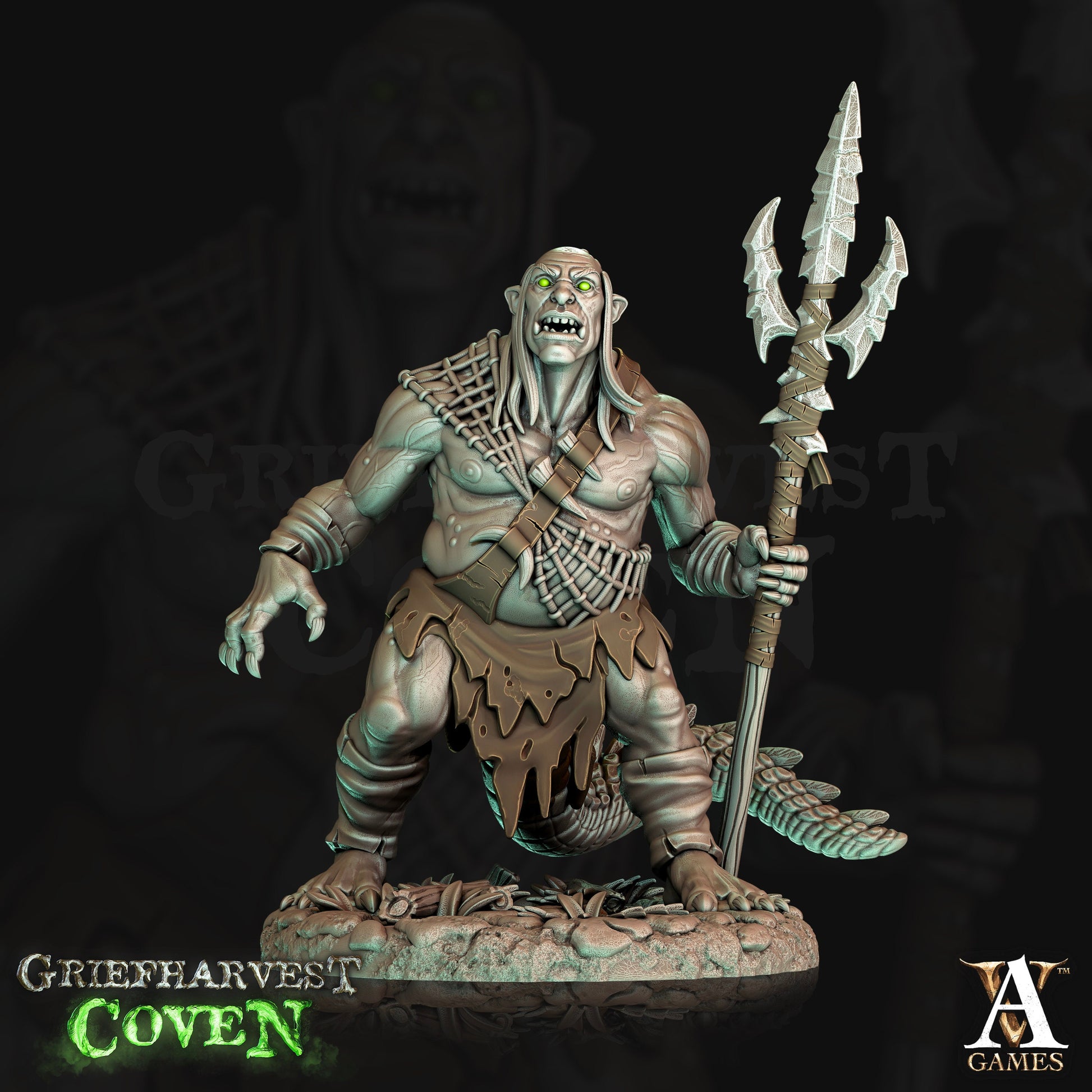 Defiled Hagservants - Archvillain Games Printed Miniatures | Dungeons & Dragons | Pathfinder | Tabletop