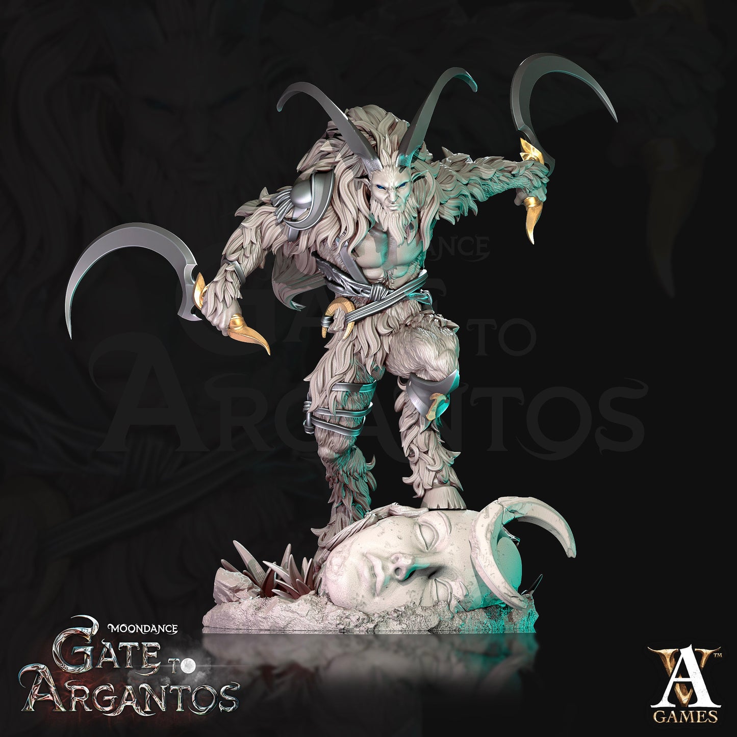 Celadren's Hunters bundle - 4 Archvillain Games Printed Miniatures | Dungeons & Dragons | Pathfinder | Tabletop