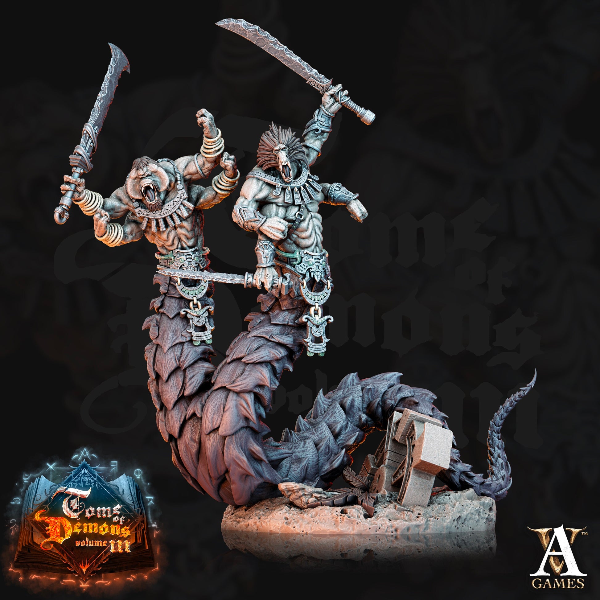 Teraton Tamereth - Archvillain Games Printed Miniature | Dungeons & Dragons | Pathfinder | Tabletop