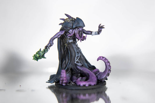 Sunken Shaman Painted Model - Great Grimoire Printed Miniature | Dungeons & Dragons | Pathfinder | Tabletop