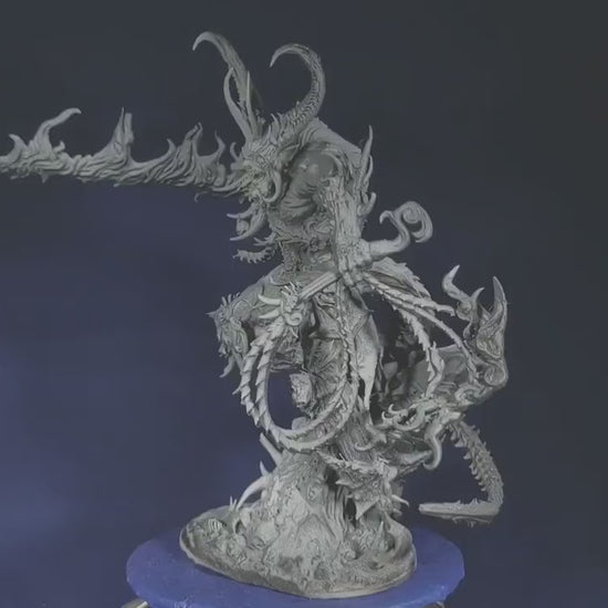 Armaros, Chaos Incarnate - Archvillain Games Printed Miniature | Dungeons & Dragons | Pathfinder | Tabletop