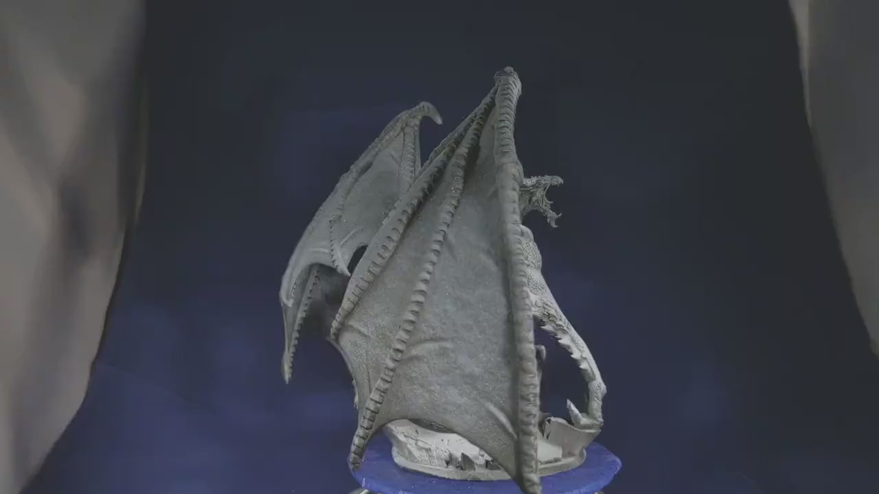 Bat Dragon - Lord of the Print Miniature | Dungeons & Dragons | Pathfinder | Tabletop