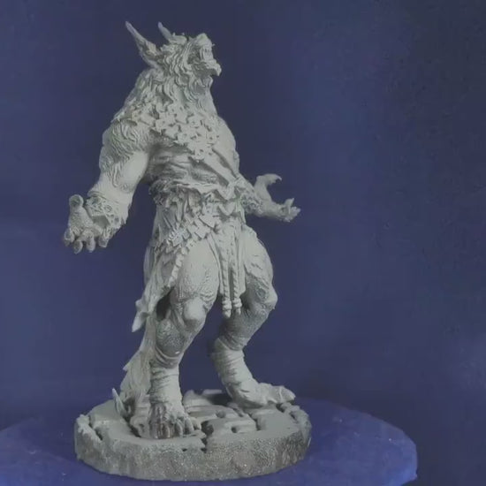 Werewolf Alpha - Archvillain Games Printed Miniature | Dungeons & Dragons | Pathfinder | Tabletop