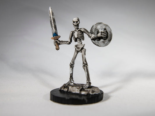 Skeleton Swordsman - Dungeons & Dragons Painted Miniature