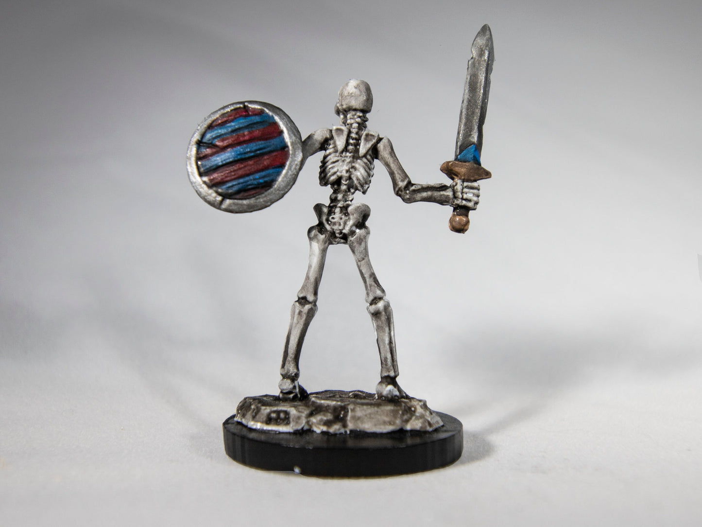 Skeleton Swordsman - Dungeons & Dragons Painted Miniature