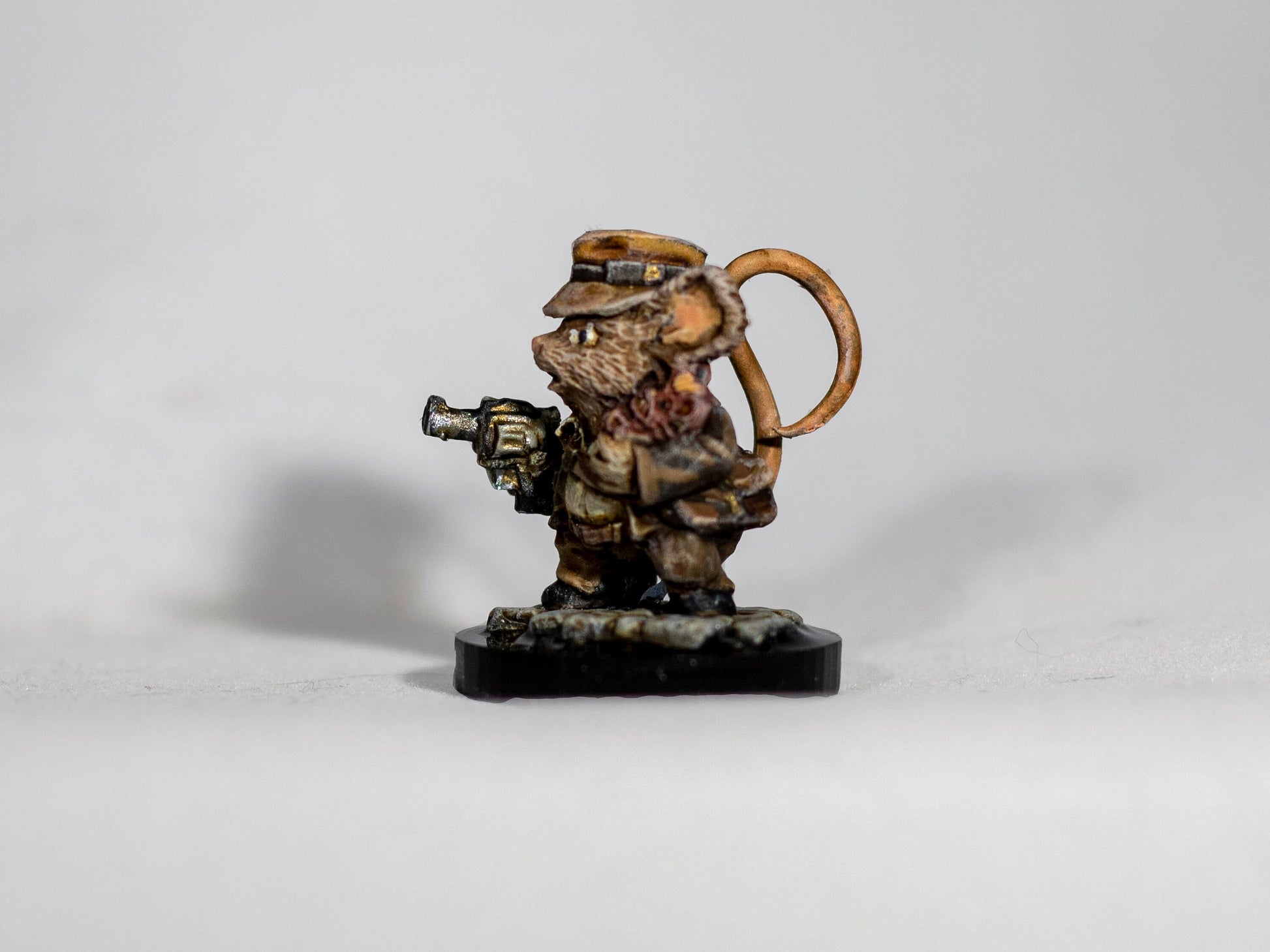 Asiago Jones, Mousling Adventurer - Dungeons & Dragons Painted Miniature