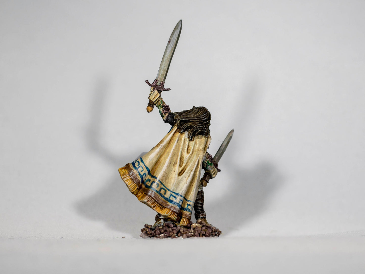 Aisha, Female Warrior - Dungeons & Dragons Painted Miniature