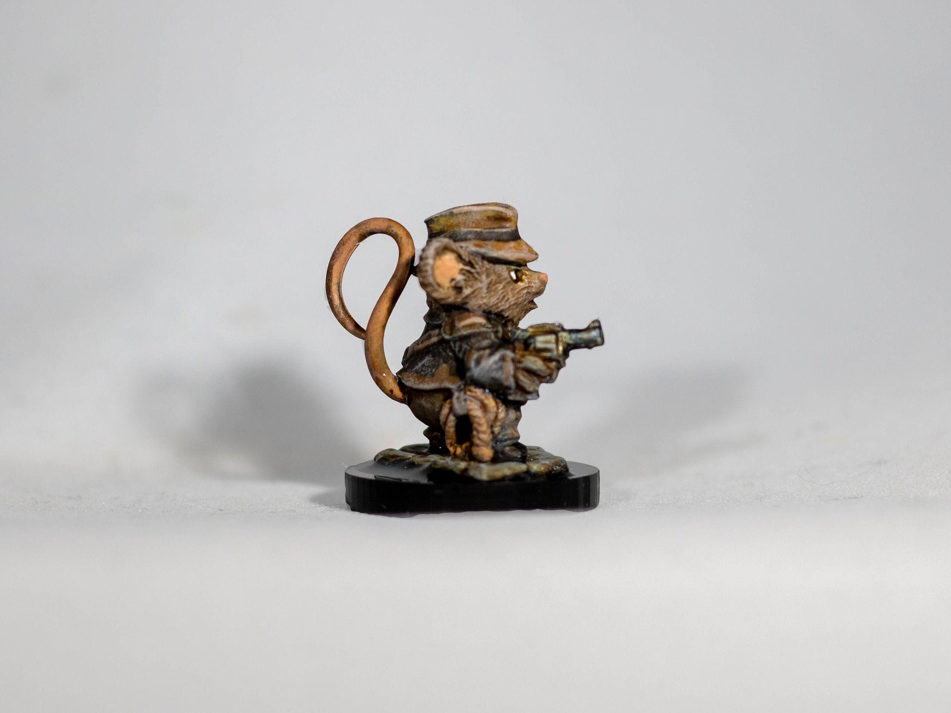 Asiago Jones, Mousling Adventurer - Dungeons & Dragons Painted Miniature