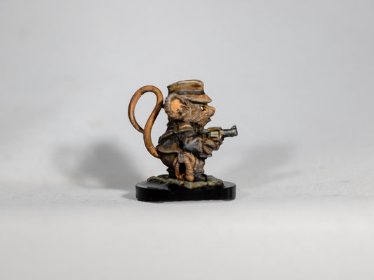 Asiago Jones, Mousling Adventurer - Dungeons & Dragons Painted Miniature