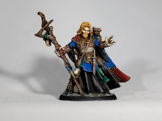 Aurelio Endrino, Bonehenge Warlock - Dungeons & Dragons Painted Miniature