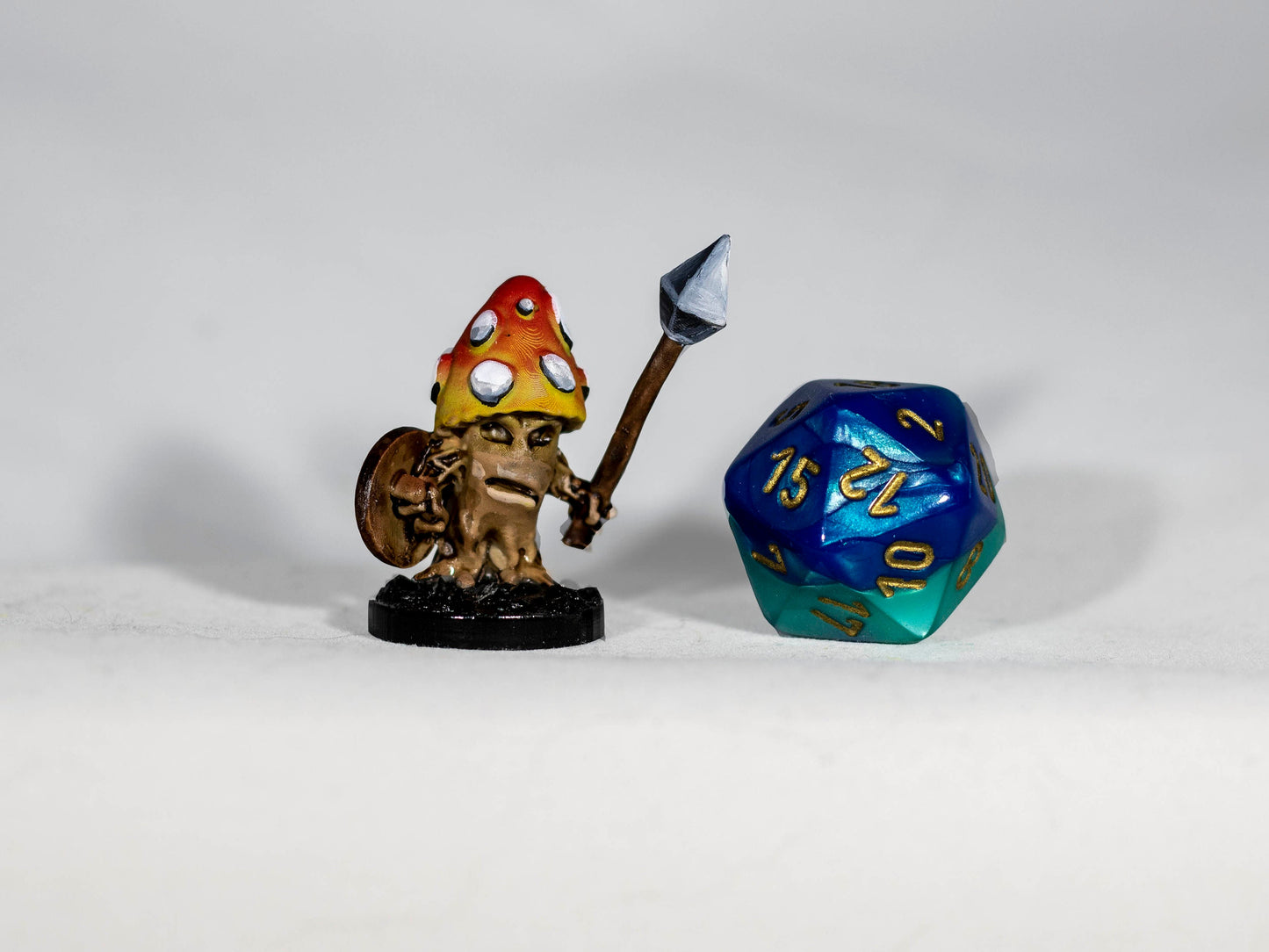 Cursed Mushroom Warriors - Dungeons & Dragons Painted Miniatures