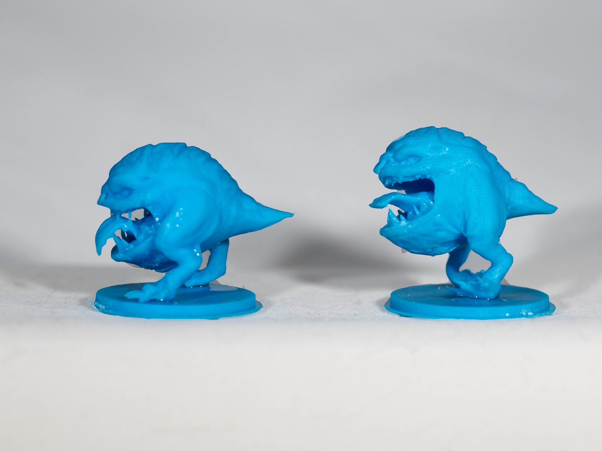 Cave Squigs and Goblin Master - Tabletop unpainted Miniature