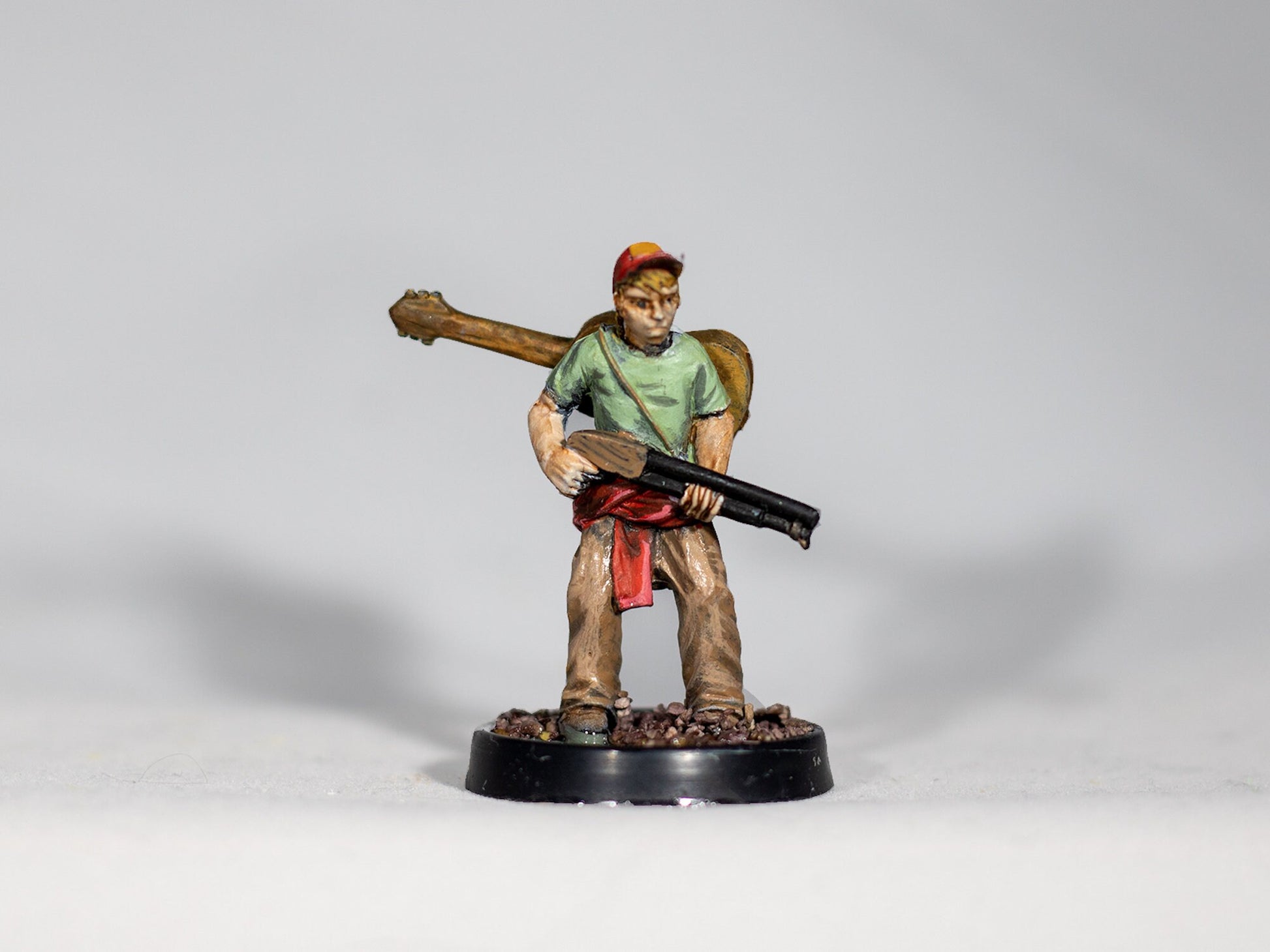 Stoner, Gallup: Zombie Survivor - Dungeons & Dragons Painted Miniature | Pathfinder | Tabletop gaming