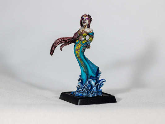 Clarissa Banshee, Razig Mage - Dungeons & Dragons Painted Miniature | Pathfinder | Tabletop