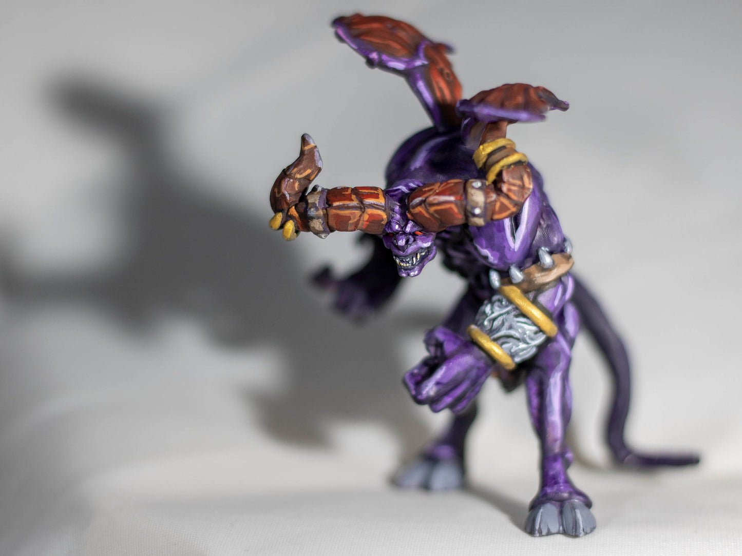 Bull Demon - Cast n Play Printed Miniature | Dungeons & Dragons | Pathfinder | Tabletop