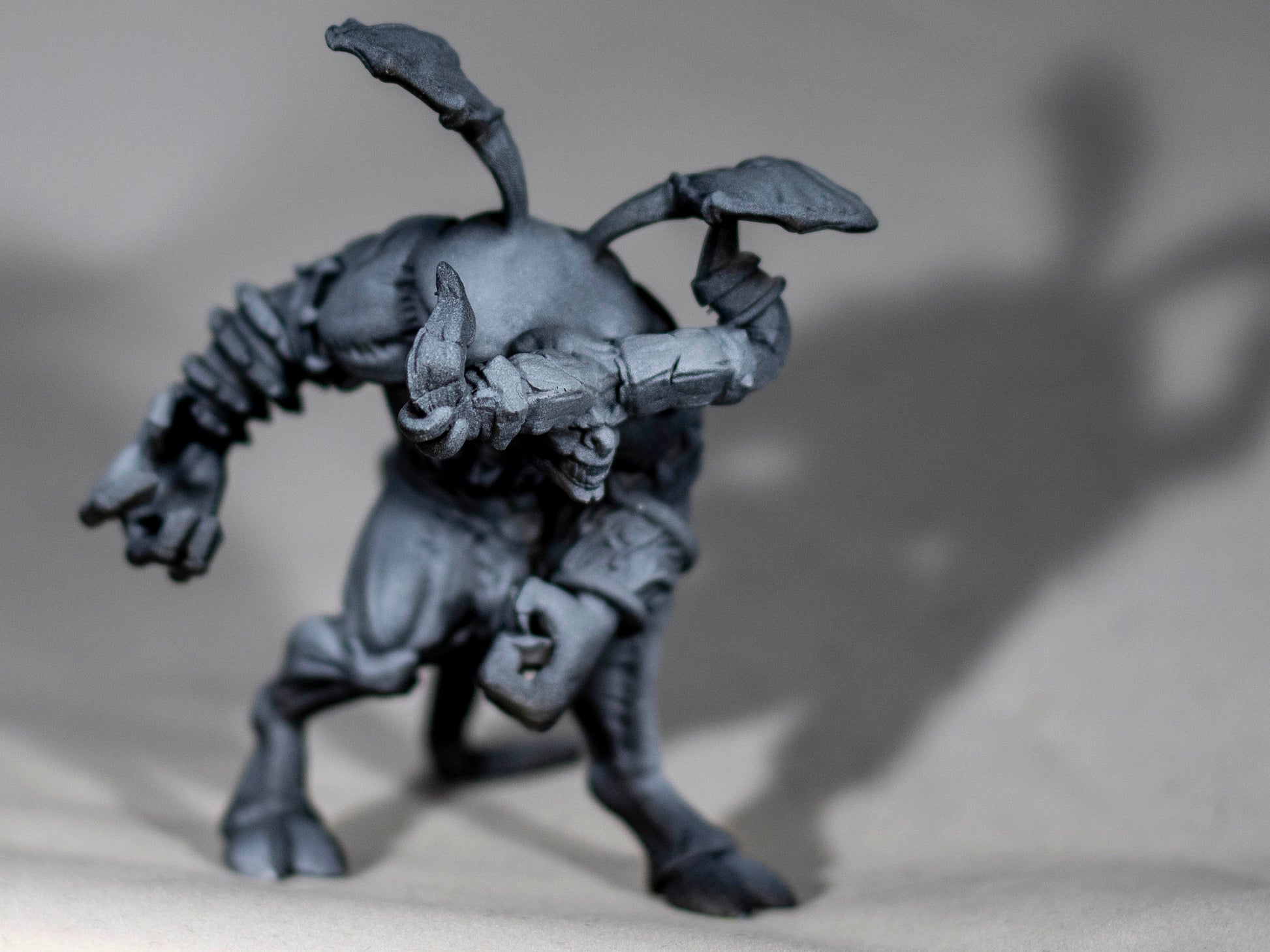 Bull Demon - Cast n Play Printed Miniature | Dungeons & Dragons | Pathfinder | Tabletop