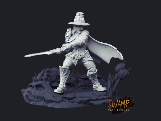 Regan Barlow - Cast n Play Printed Miniature | Dungeons & Dragons | Pathfinder | Tabletop