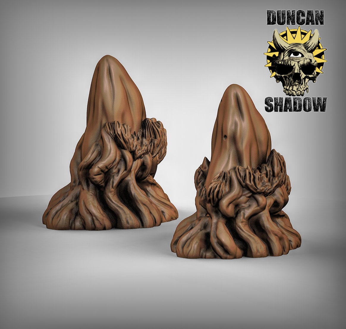 Plant Terrain Set - Duncan Shadow Printed Terrain | Dungeons & Dragons | Pathfinder | Tabletop