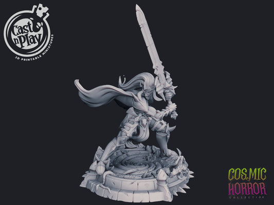 Loynor Black - Cast n Play Printed Miniature | Dungeons & Dragons | Pathfinder | Tabletop