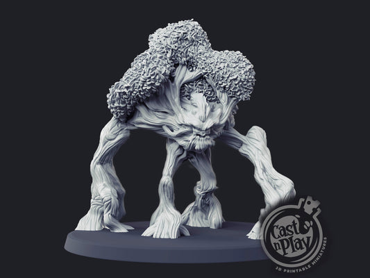 Ancient Trent - Cast n Play Printed Miniature | Dungeons & Dragons | Pathfinder | Tabletop