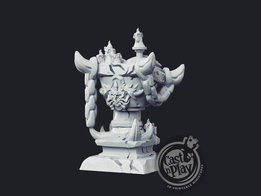 Altar - Cast n Play Printed Terrain | Dungeons & Dragons | Pathfinder | Tabletop