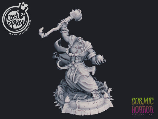 Borug Hellfire - Cast n Play Printed Miniature | Dungeons & Dragons | Pathfinder | Tabletop