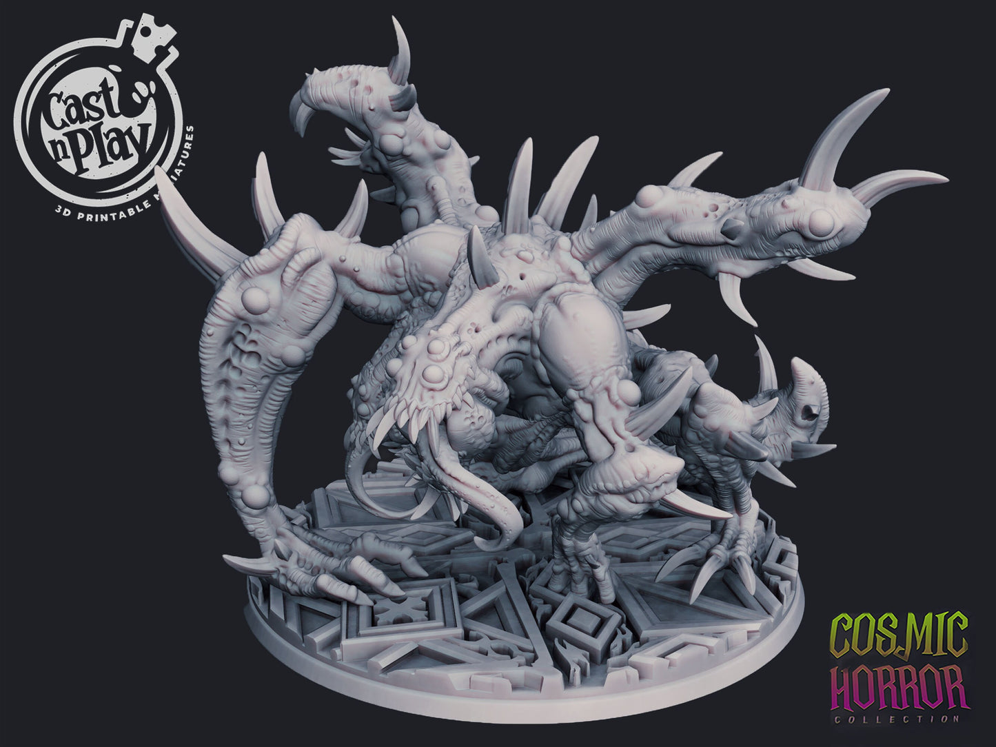 Nyzho Soul Painted Model - Cast n Play Printed Miniature | Dungeons & Dragons | Pathfinder | Tabletop