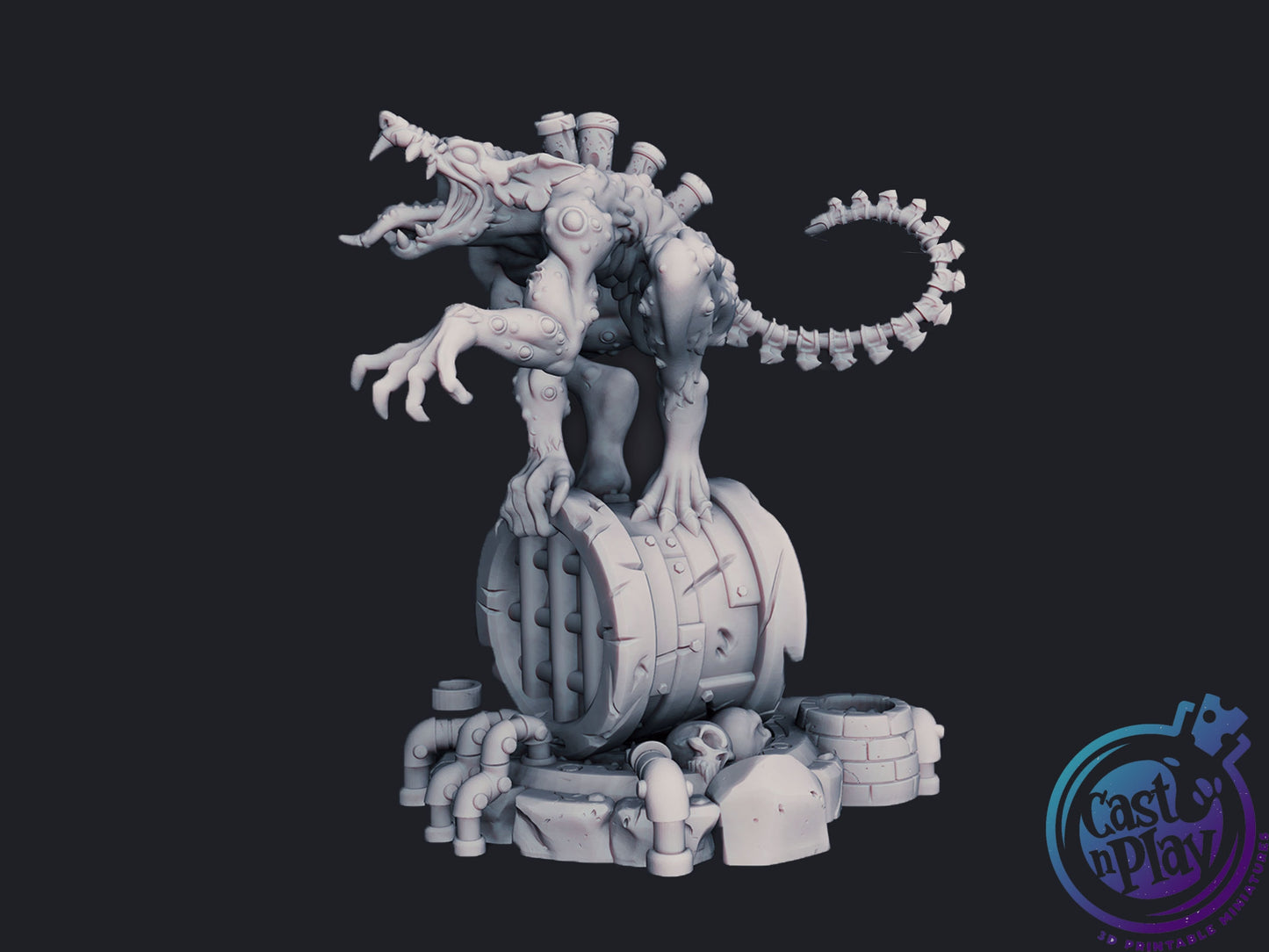 The Rippers Bundle - 3 Cast n Play Printed Miniatures | Dungeons & Dragons | Pathfinder | Tabletop