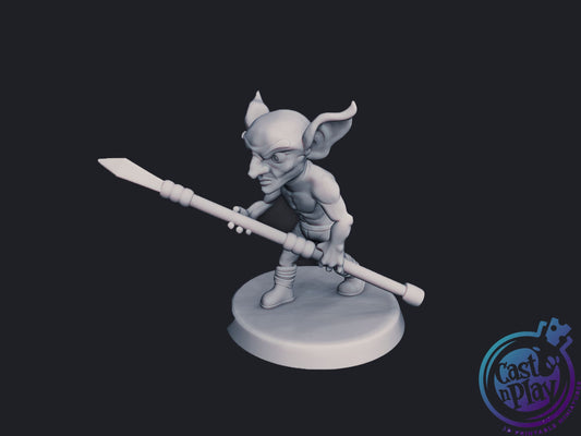 Goblin - Cast n Play Printed Miniature | Dungeons & Dragons | Pathfinder | Tabletop