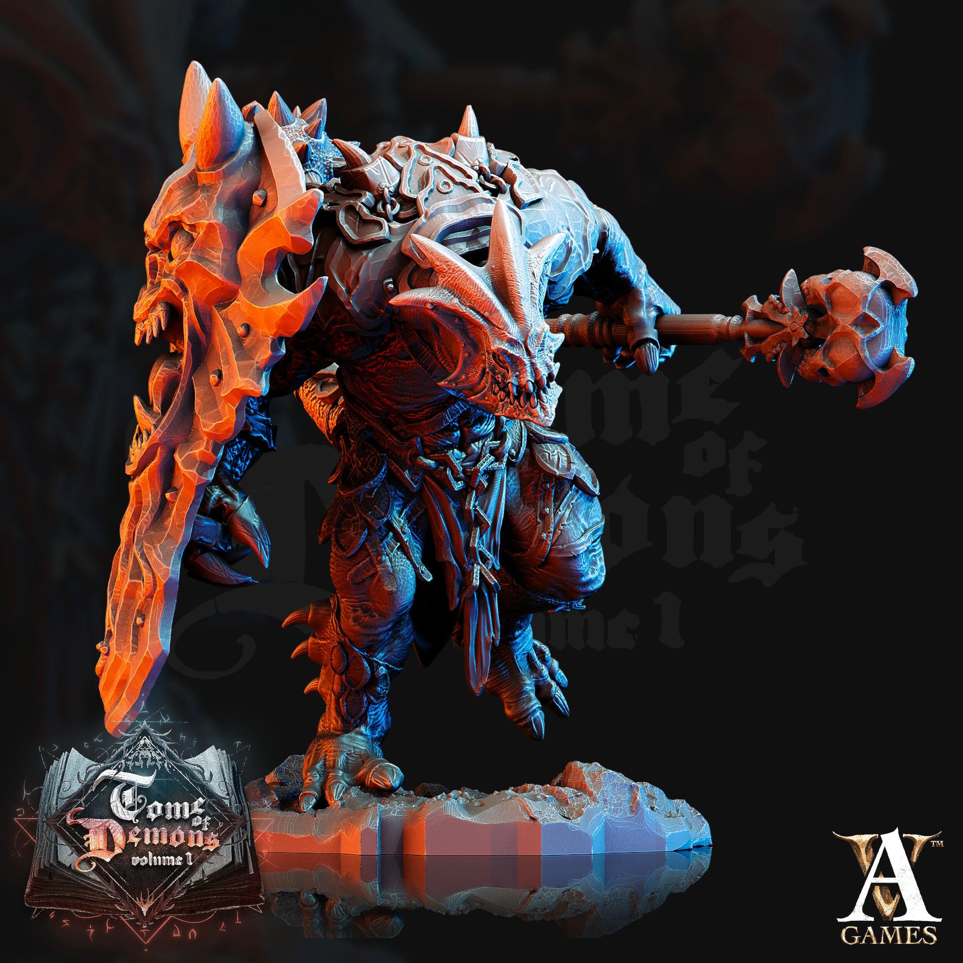 Outworld Vanguard - Archvillain Games Printed Miniature | Dungeons & Dragons | Pathfinder | Tabletop