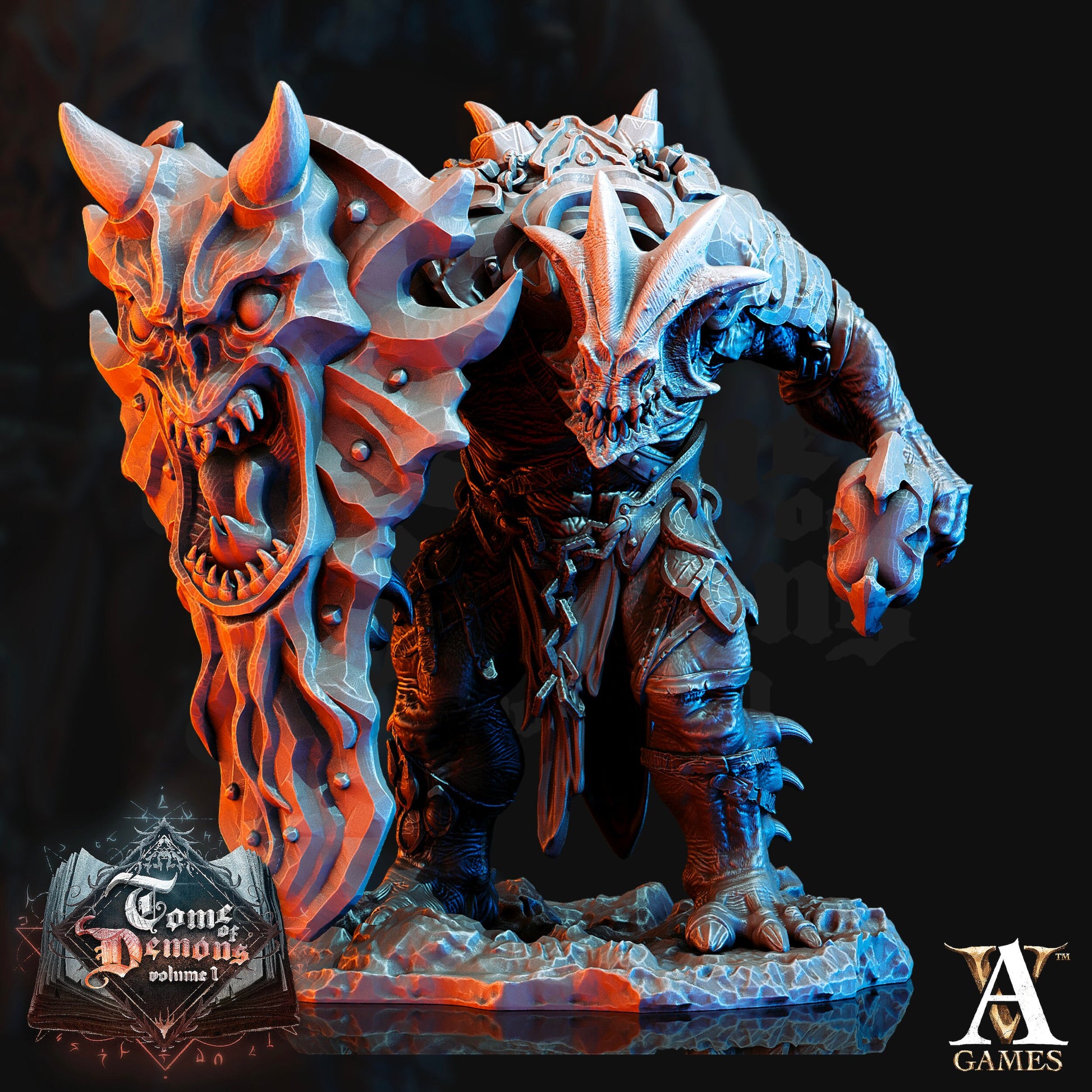 Outworld Vanguard - Archvillain Games Printed Miniature | Dungeons & Dragons | Pathfinder | Tabletop