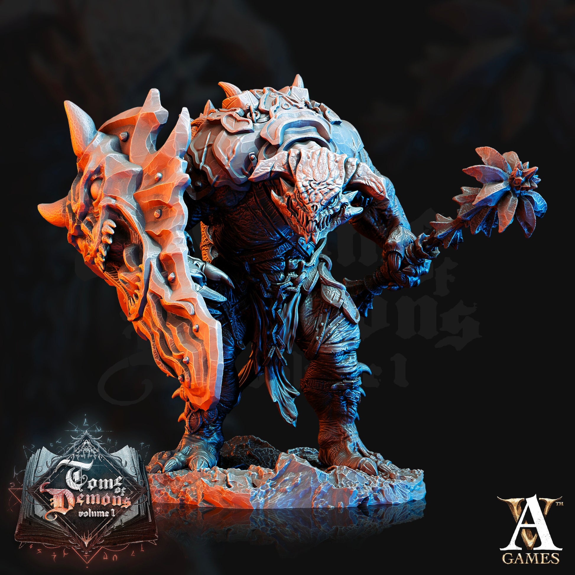 Outworld Vanguard - Archvillain Games Printed Miniature | Dungeons & Dragons | Pathfinder | Tabletop