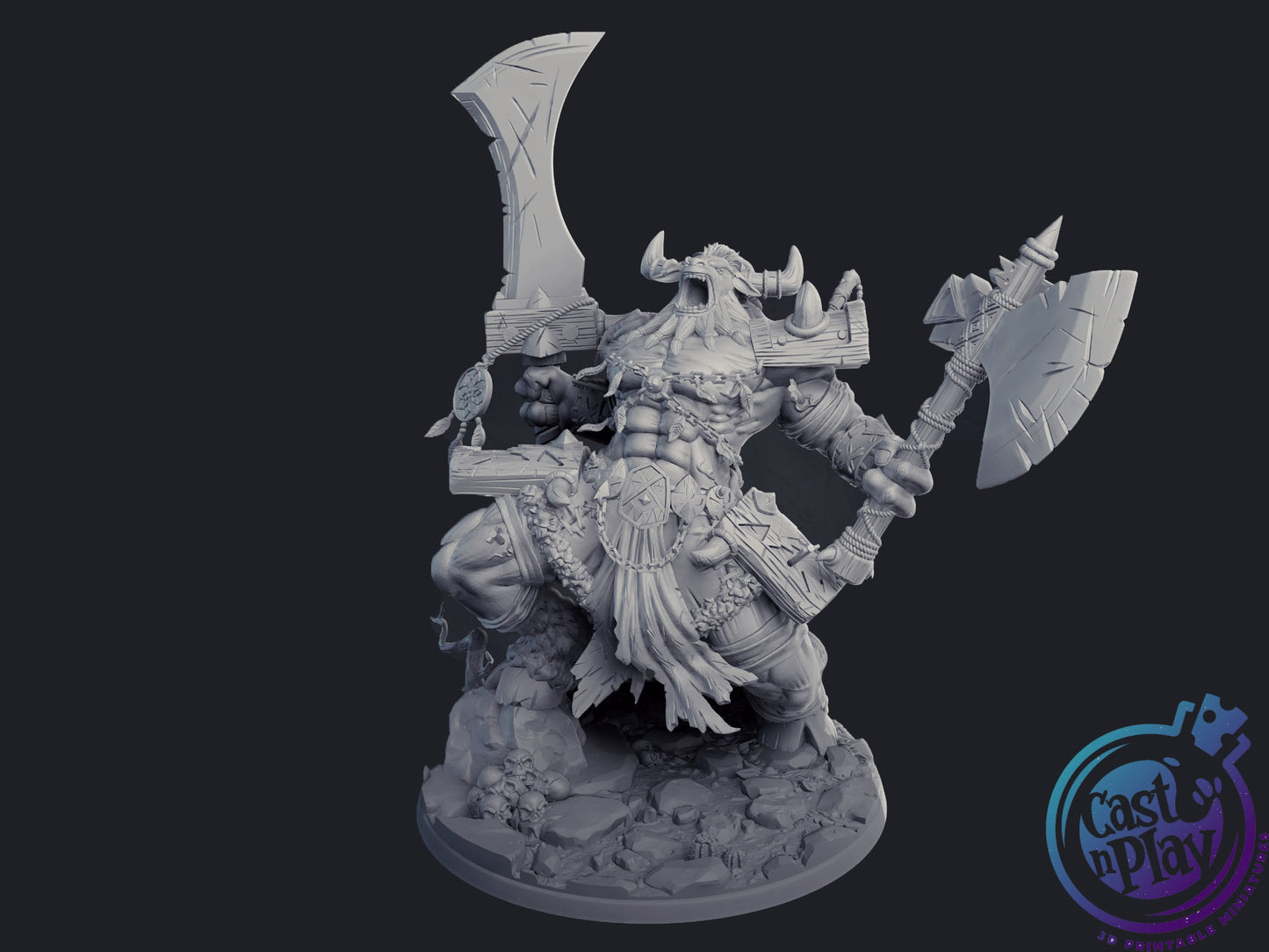 Dohnul - Cast n Play Printed Miniature | Dungeons & Dragons | Pathfinder | Tabletop