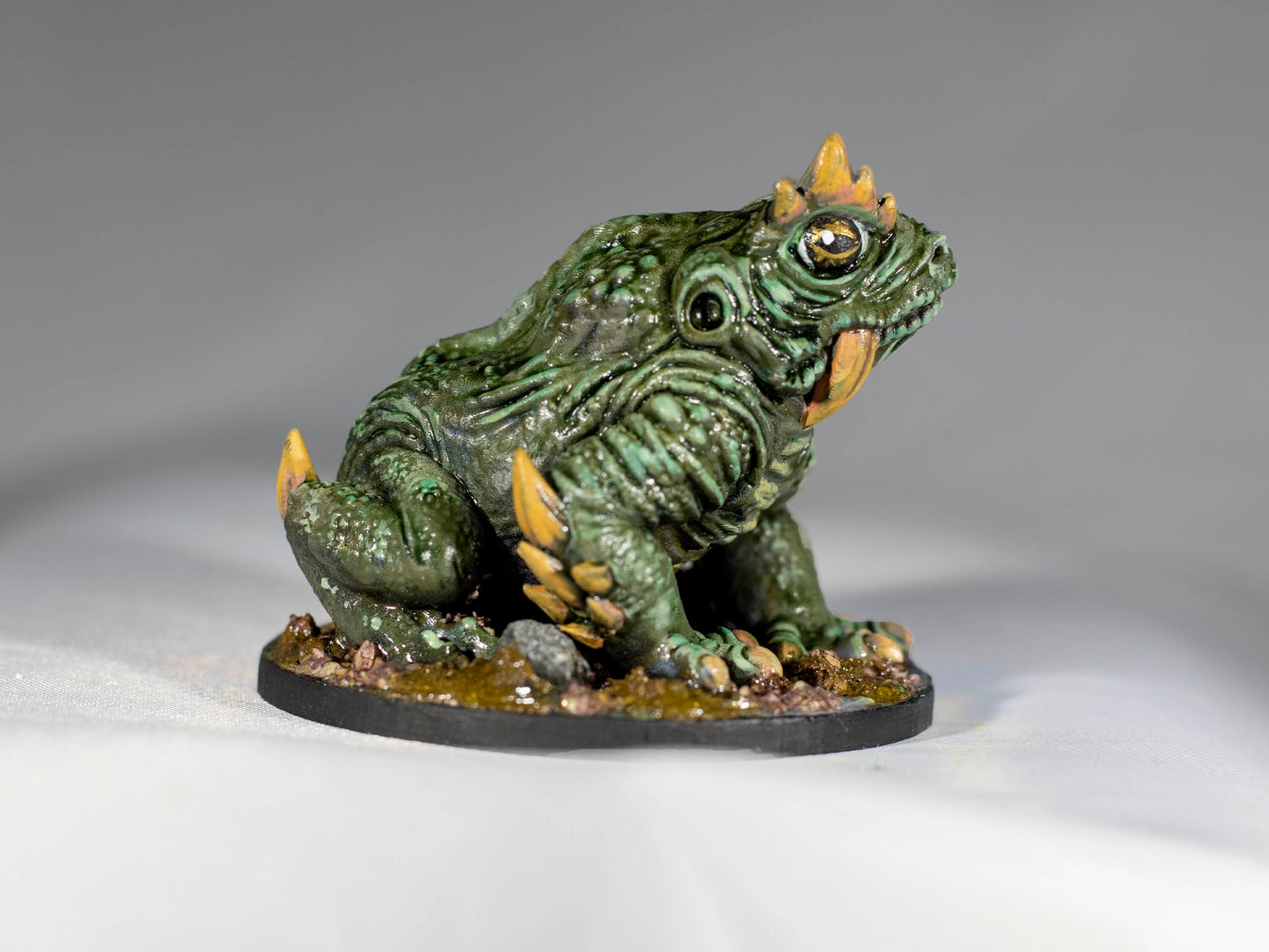 Giant Frog - Slurk - Duncan Shadow Printed Miniature | Dungeons & Dragons | Pathfinder | Tabletop