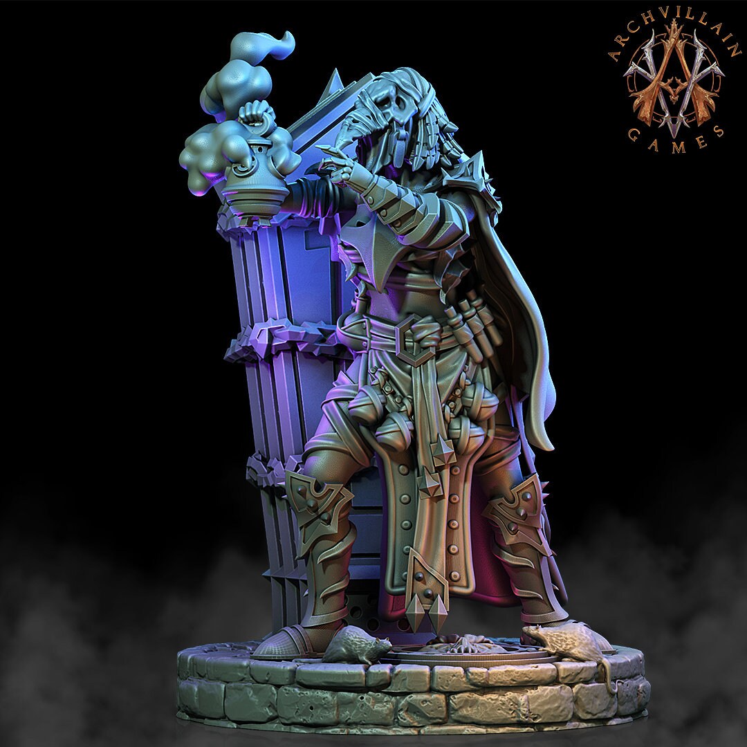 Plague Bearers - Archvillain Games Printed Miniatures | Dungeons & Dragons | Pathfinder | Tabletop