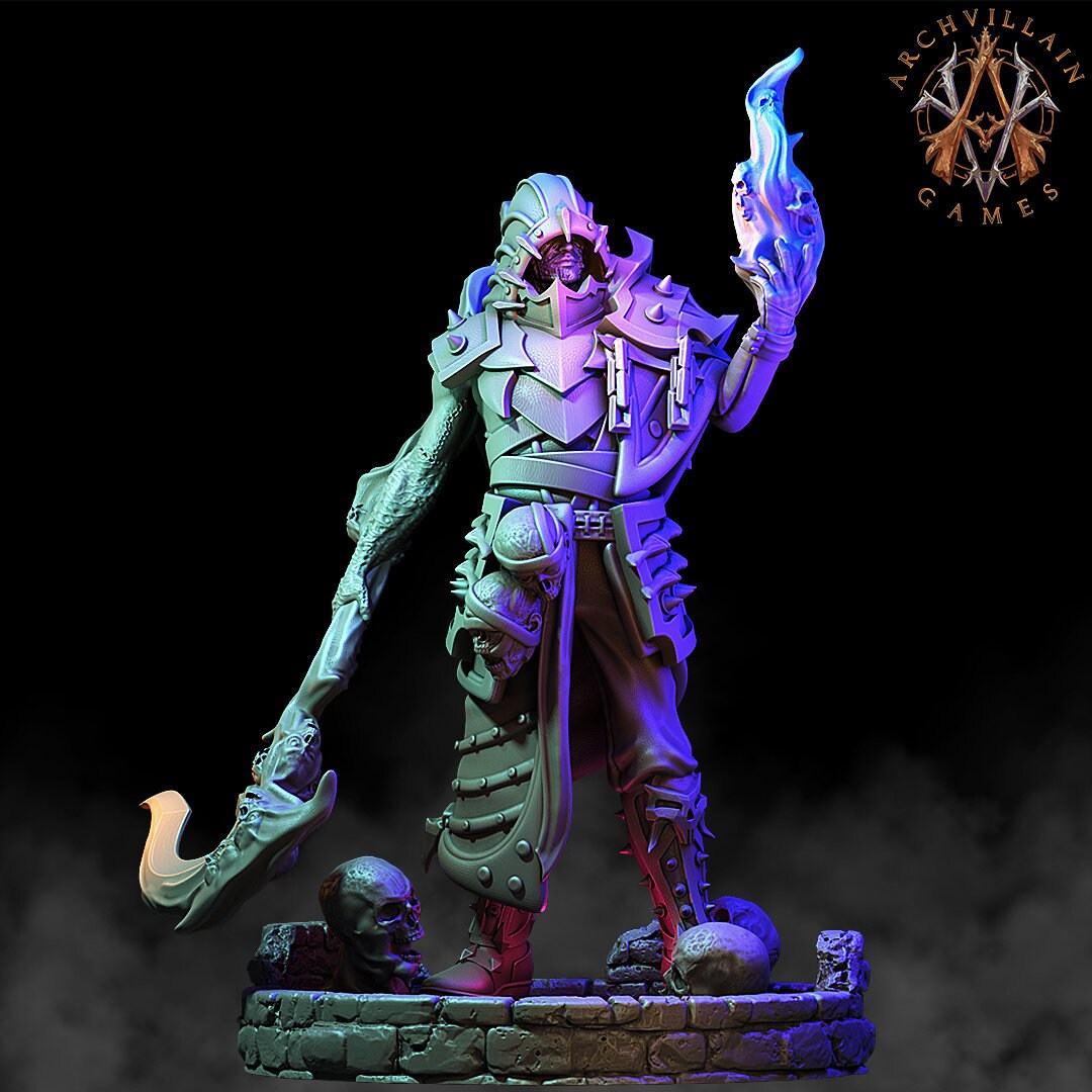 Soul Binder - Archvillain Games Printed Miniatures | Dungeons & Dragons | Pathfinder | Tabletop