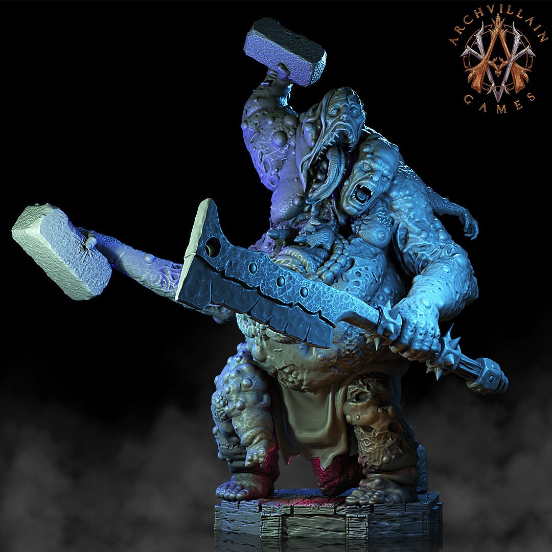 Stitched Abomination - Archvillain Games Printed Miniatures | Dungeons & Dragons | Pathfinder | Tabletop