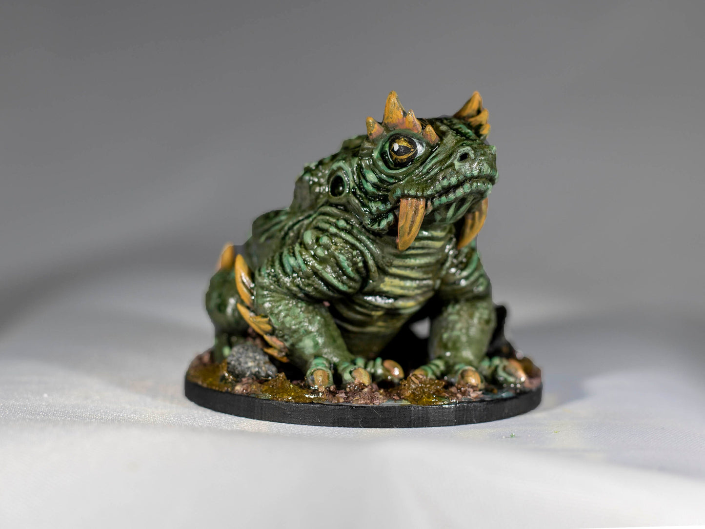 Giant Frog - Slurk - Duncan Shadow Printed Miniature | Dungeons & Dragons | Pathfinder | Tabletop