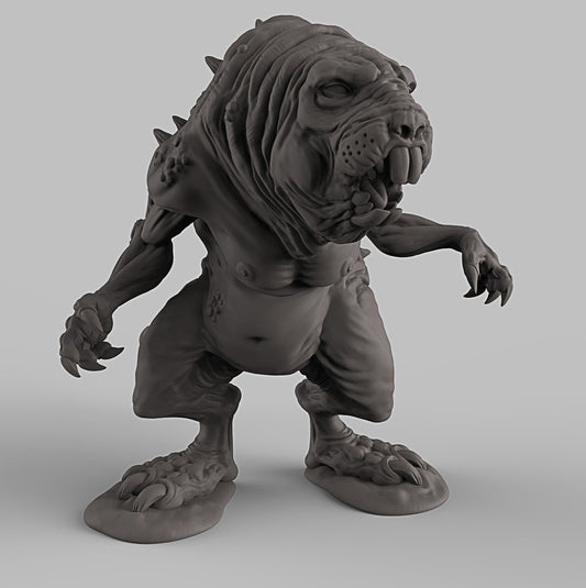 Brain Mole - Duncan Shadow Printed Miniature | Dungeons & Dragons | Pathfinder | Tabletop