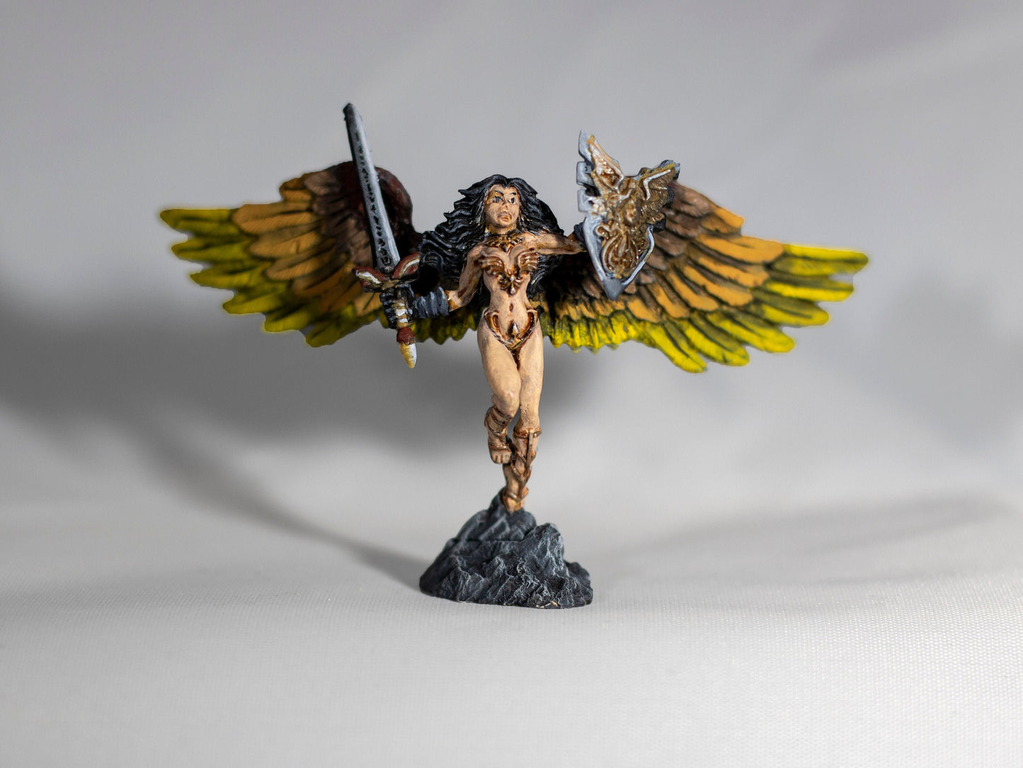 Angel of Radiance - Dungeons & Dragons Painted Miniature | Pathfinder | Tabletop