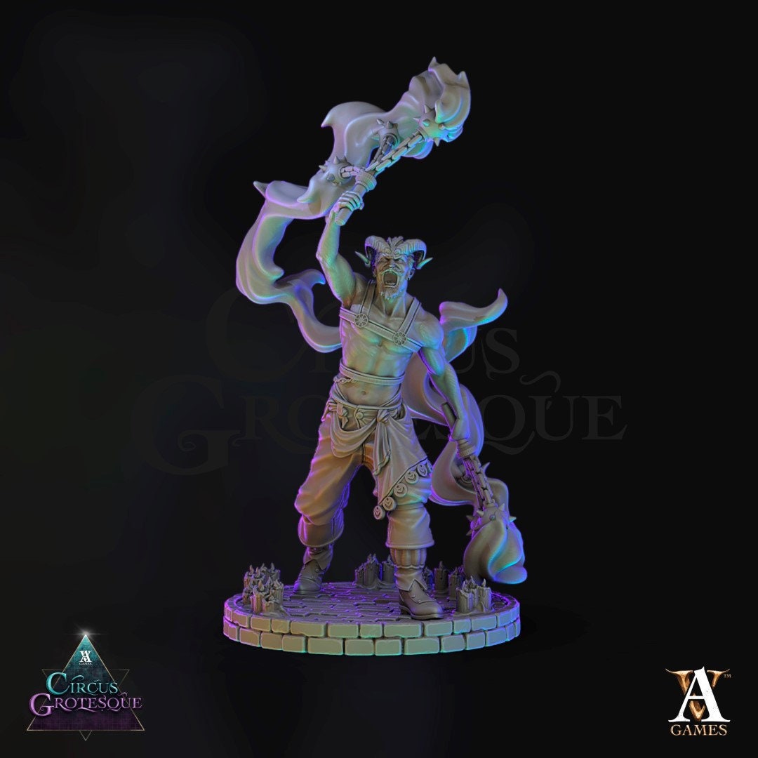 Chaval Tieflings - Archvillain Games Printed Miniatures | Dungeons & Dragons | Pathfinder | Tabletop