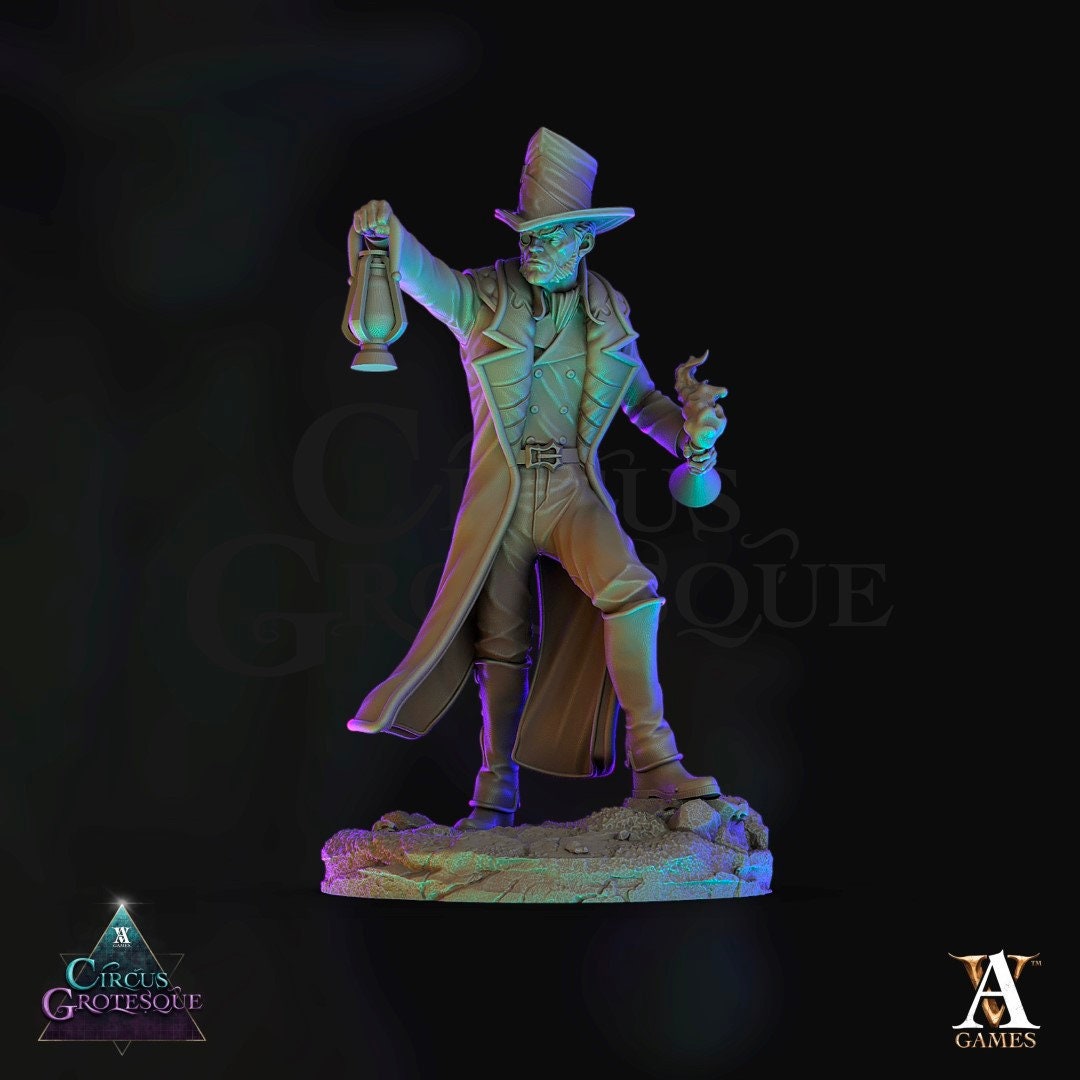 Dr. Jekyll and Mr. Hyde - Archvillain Games Printed Miniatures | Dungeons & Dragons | Pathfinder | Tabletop