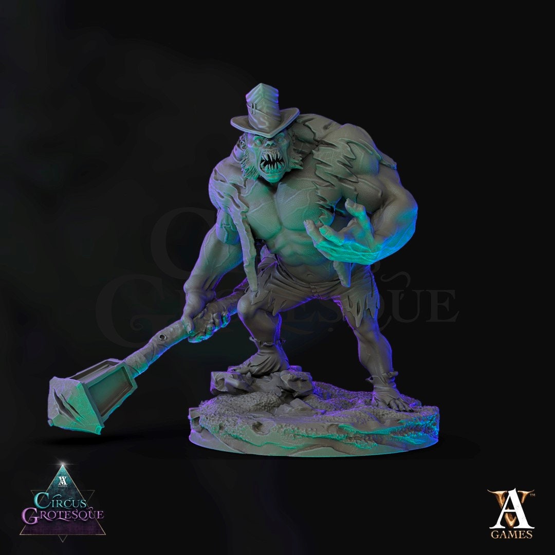 Dr. Jekyll and Mr. Hyde - Archvillain Games Printed Miniatures | Dungeons & Dragons | Pathfinder | Tabletop