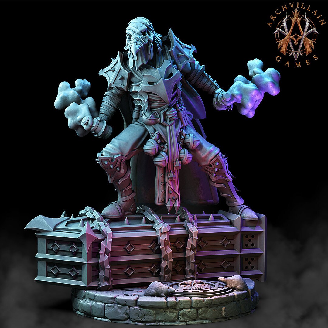 Plague Bearers - Archvillain Games Printed Miniatures | Dungeons & Dragons | Pathfinder | Tabletop