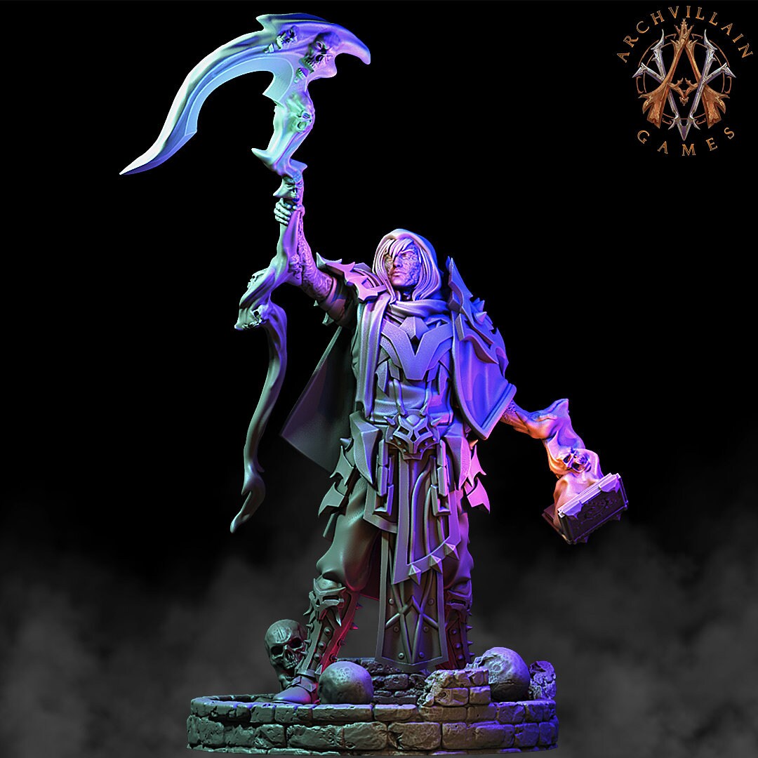 Soul Binder - Archvillain Games Printed Miniatures | Dungeons & Dragons | Pathfinder | Tabletop