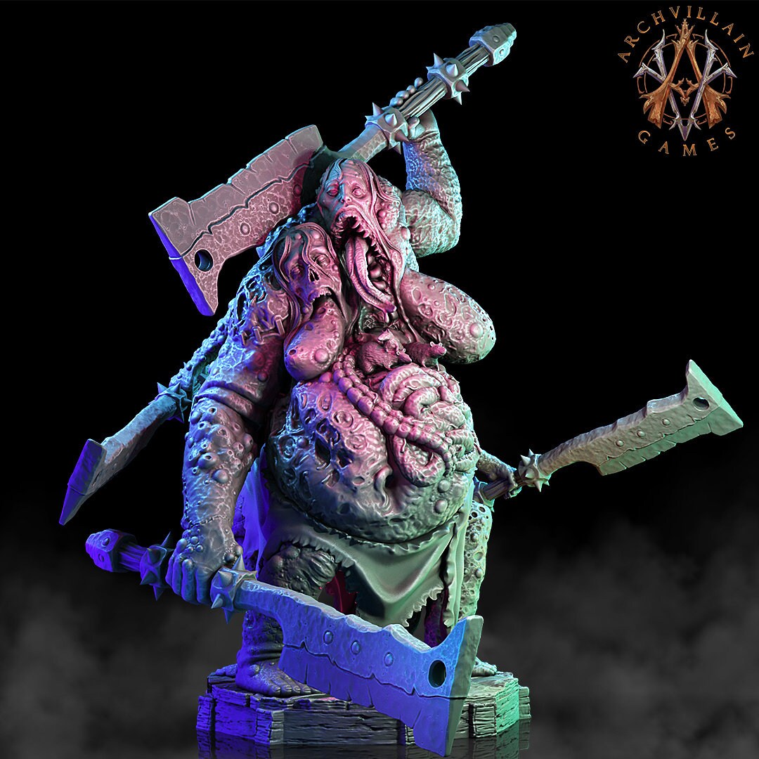 Stitched Abomination - Archvillain Games Printed Miniatures | Dungeons & Dragons | Pathfinder | Tabletop